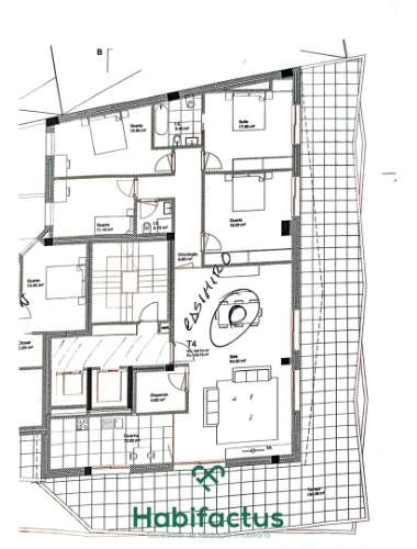 Apartamento T4 + dois T2, de luxo no centro da cidade