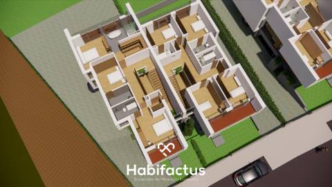 Moradia Geminada T5 com aquitectura contemporânea à Venda – Viseu