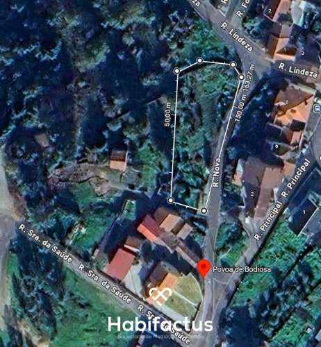 Terreno para construção em Póvoa de Bodiosa