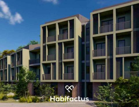 Apartamento T1 em construção no centro de viseu.