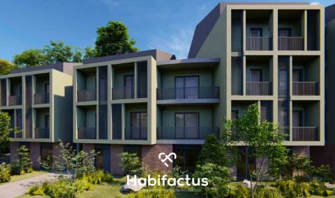 Apartamento T1 em construção no centro de viseu.