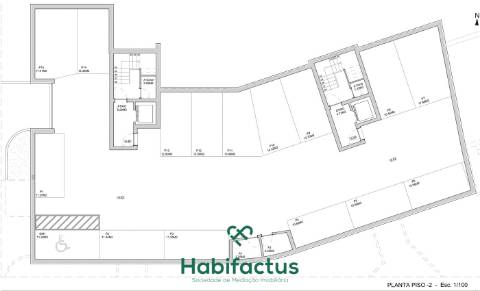 Apartamento T1 em construção no centro de viseu.