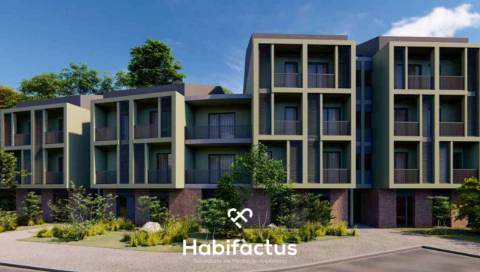 Apartamento T1 em construção no centro de viseu.