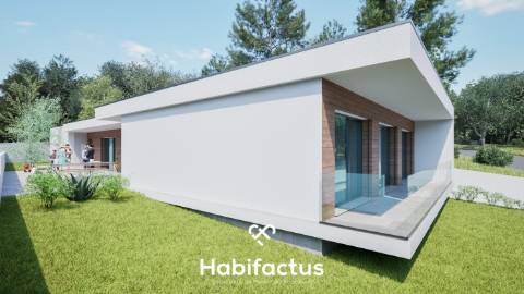 Terreno com moradia isolada T3 chave na mão em Viseu