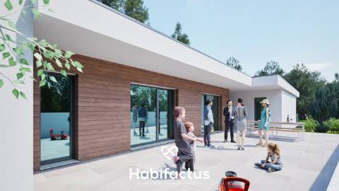 Terreno com moradia isolada T3 chave na mão em Viseu