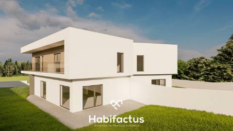 Moradia geminada T3 em construção, em Rebordinho  - Viseu