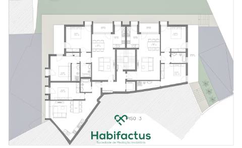 Edifício com projeto aprovado em Viseu