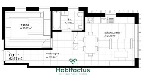 Apartamento T1 | Centro da Cidade