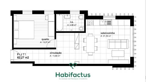 Apartamento T1 | Centro da Cidade