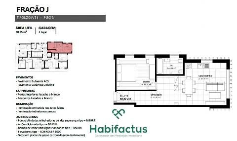 Apartamento T1 | Centro da Cidade
