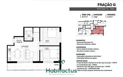 Apartamento T2 | Centro da Cidade