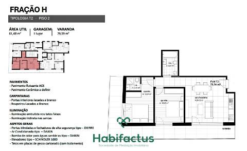 Apartamento T2 | Centro da Cidade