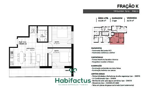 Apartamento T2+2 Duplex  | Centro da Cidade