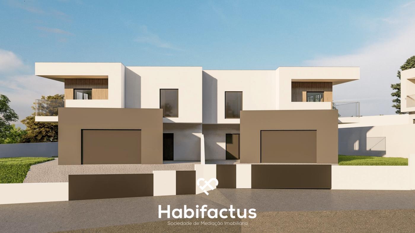 Moradia geminada T3 em construção, em Rebordinho  - Viseu