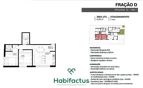 Apartamento T2 | Centro da Cidade