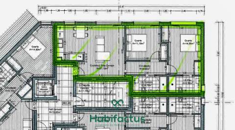 Apartamento T2 em construção para venda em Viseu