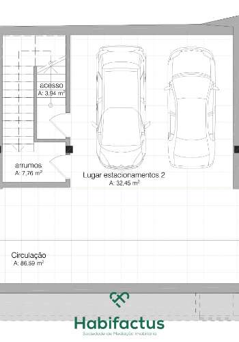 Moradia em banda T3 em construção junto ao Instituto Politécnico de Viseu