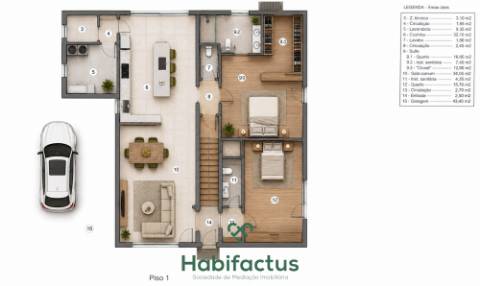 Moradia de Luxo em Tondela | Lote 1.161 m² | Terraço panorâmico de 161 m² | 3 Suites | Vistas Serra