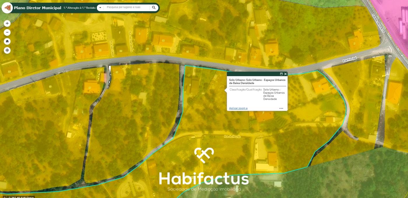 Terreno para construção com uma área de 1000 m2