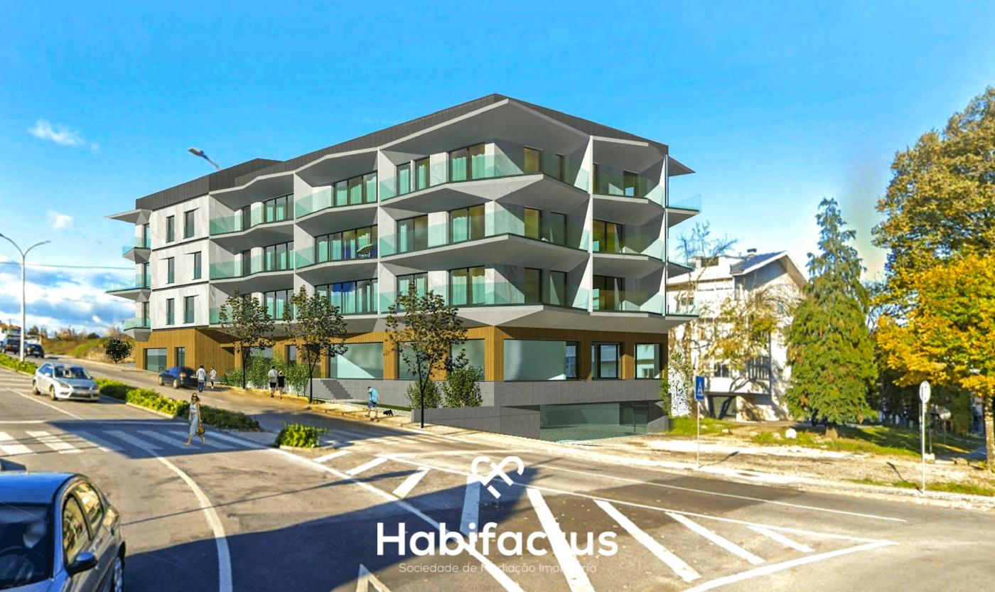 Apartamento T2 Duplex novo no centro de Viseu