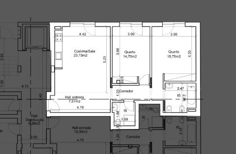 Apartamento para investimento com potencial de valorização