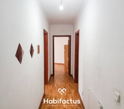 Apartamento T3 com terraço no coração de Viseu