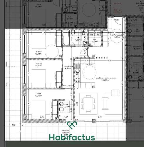 Apartamento T3 novo - Viseu