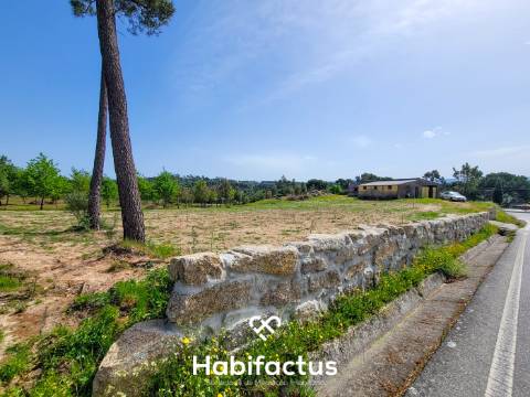 Terreno Rústico com 4.672 m2, com Olival e Pavilhão, á Venda em Abrunhosa do Mato - Mangualde