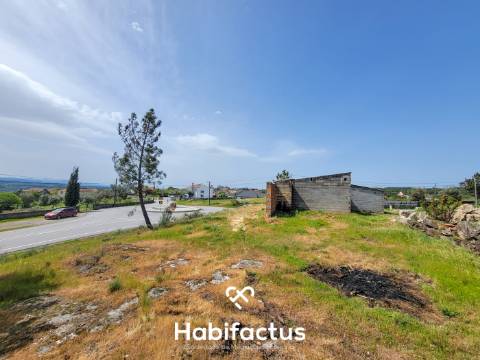 Terreno Rústico com 4.672 m2, com Olival e Pavilhão, á Venda em Abrunhosa do Mato - Mangualde