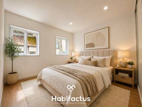 Apartamento T1+1  no Centro de Nelas