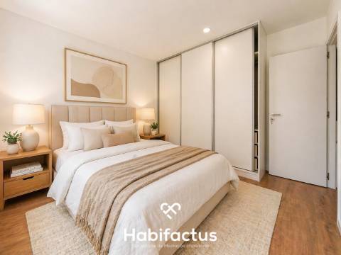 Apartamento T1+1  no Centro de Nelas