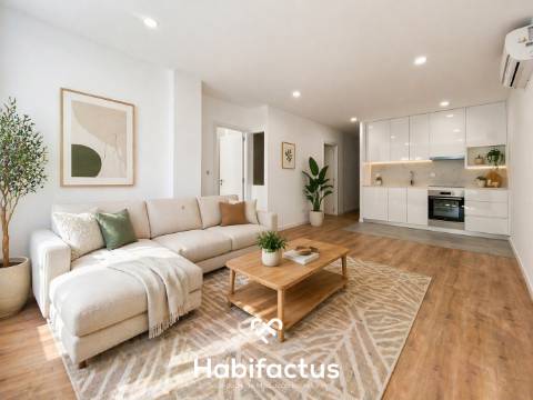 Apartamento T1+1  no Centro de Nelas