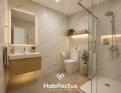 Apartamento T1+1  no Centro de Nelas