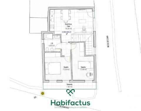 Moradia T2 para venda em Silgueiros - Viseu