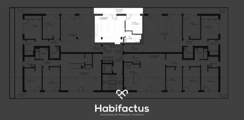 Apartamento T1 em construção no centro de Viseu