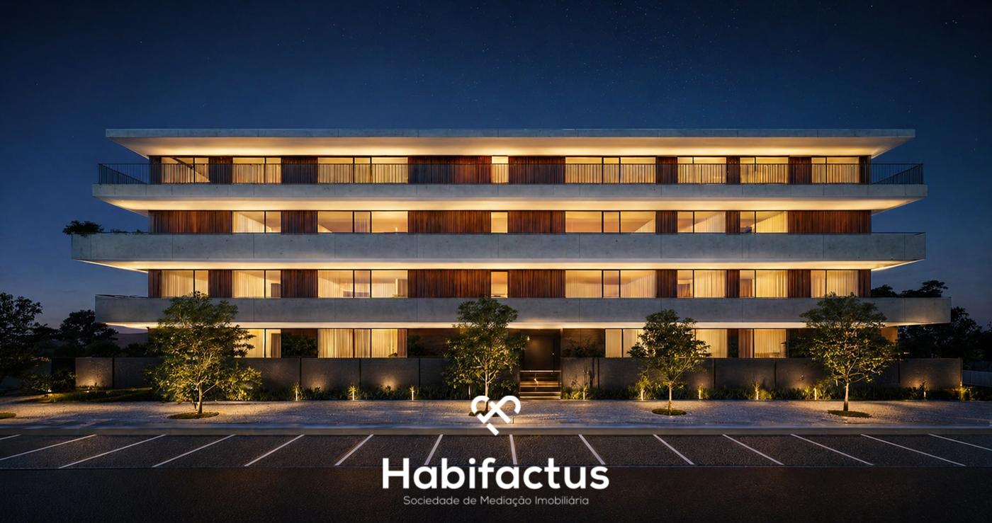 Apartamento T3 em construção no centro de Viseu