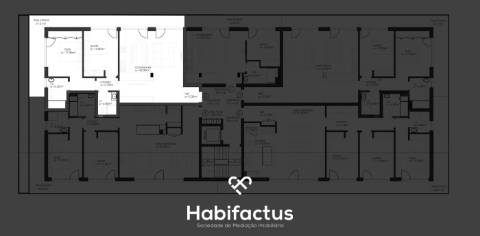 Apartamento T2 em construção no centro de Viseu