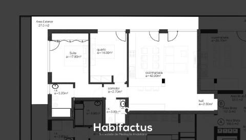 Apartamento T2 em construção no centro de Viseu
