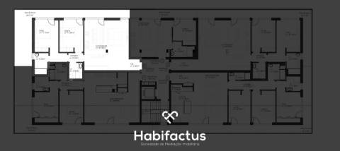 Apartamento T2 em construção no centro de Viseu