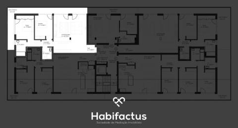 Apartamento T2 em construção no centro de Viseu