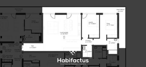 Apartamento T2 em construção no centro de Viseu