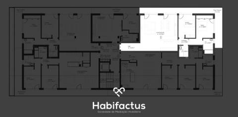 Apartamento T2 em construção no centro de Viseu