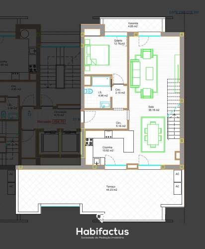 Apartamento T3 Duplex Novo em Viseu
