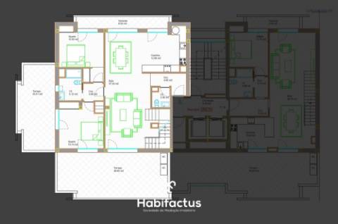 Apartamento T4 Duplex Novo em Viseu