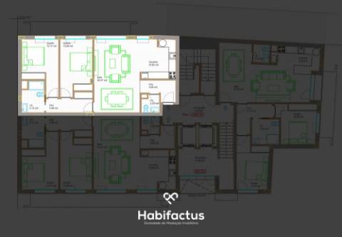 Apartamento T2 Novo em Viseu