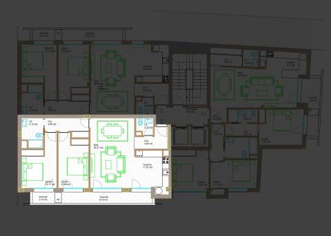 Apartamento T2 Novo em Viseu