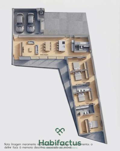 Moradia Térrea T4 Nova com Design Moderno e Estacionamento