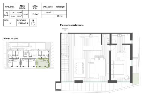 Apartamento T4 Duplex - Aveiro - Aveiro/Venda