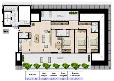 Apartamento T3+1 - Cantanhede/Venda