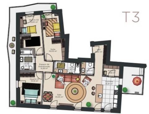 Apartamento T3, Odivelas, Lisboa/Venda